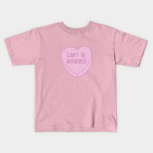 Can't Be Bothered Kids T-Shirt